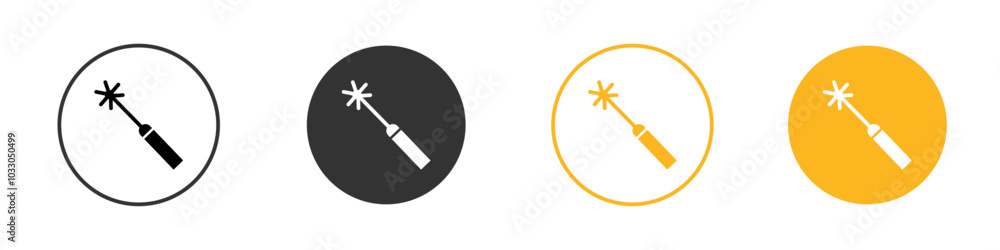 laser icon black and white vector outline sign laser icon black and white vector outline sign