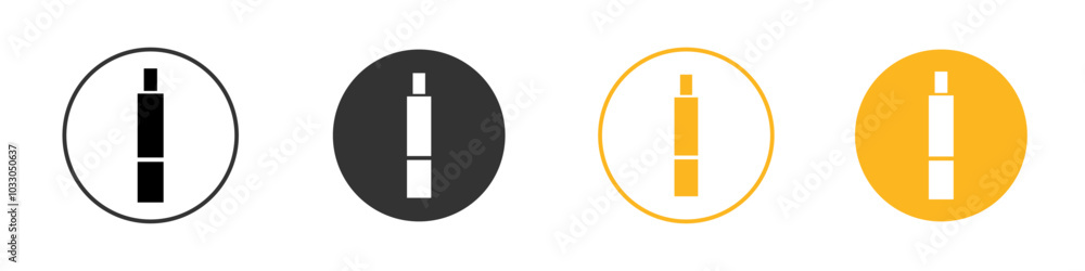 Manual coffee grinder icon black and white vector outline sign Manual coffee grinder icon black and white vector outline sign