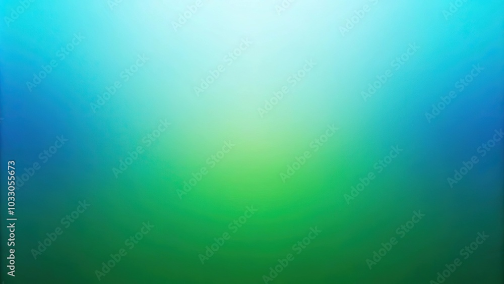 Obraz premium soft tranquil green blue gradient abstract background