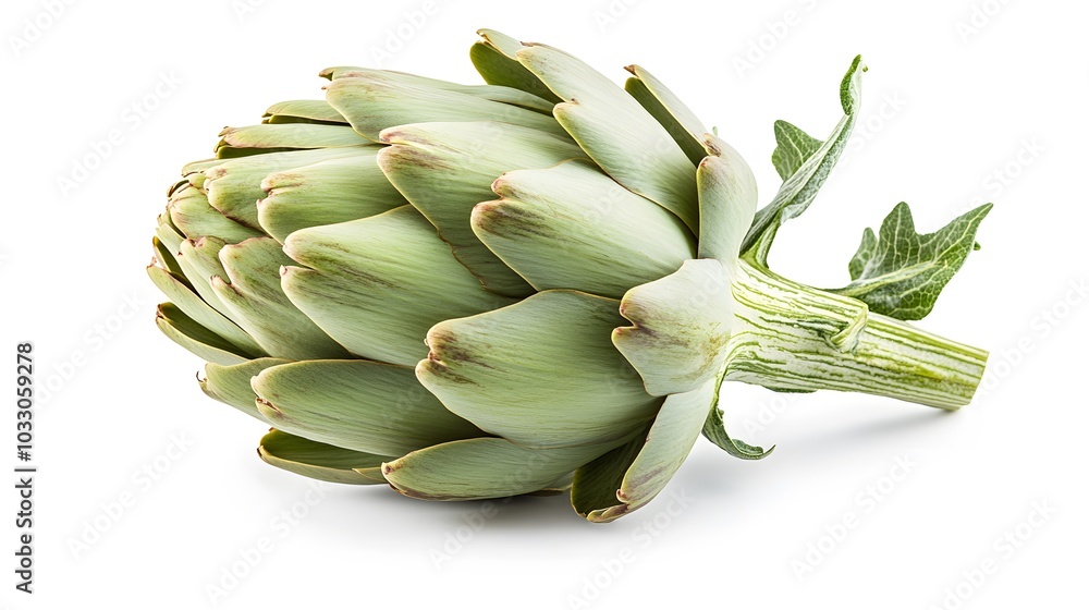 artichoke isolated on white background. artichoke isolated on white background.