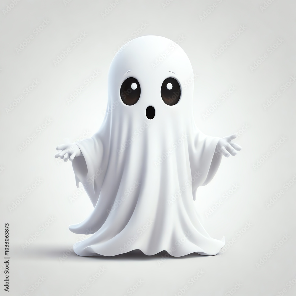 3d cute ghost character for halloween 3d cute ghost character for halloween