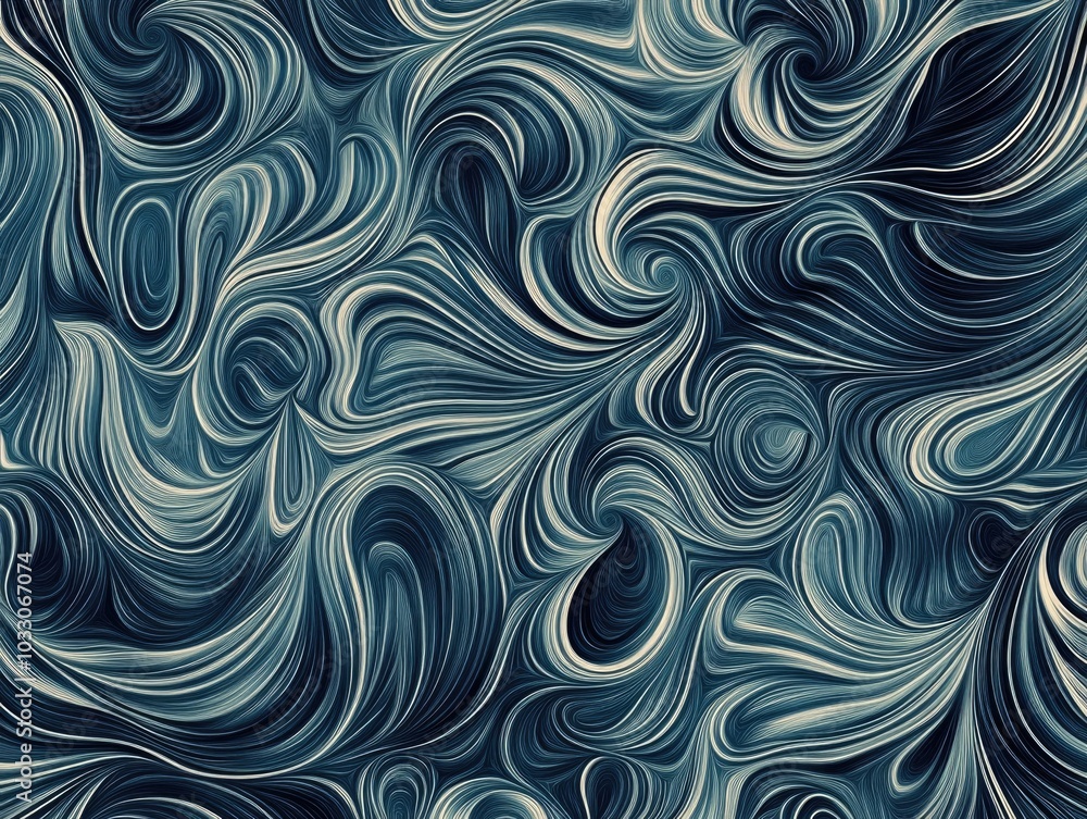 Wavy Abstract Texture Wavy Abstract Texture