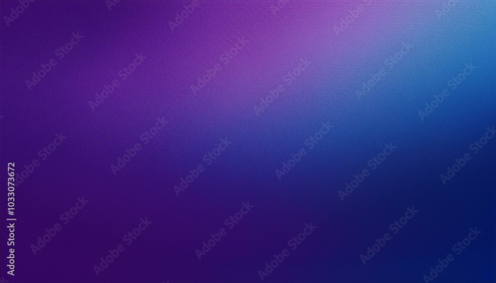 Purple blue grainy gradient, noisy background light to dark royal purple Purple blue grainy gradient, noisy background light to dark royal purple