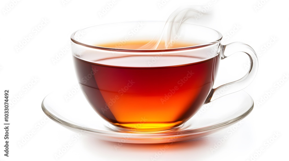 Cup of tea isolated on white background. Cup of tea isolated on white background.
