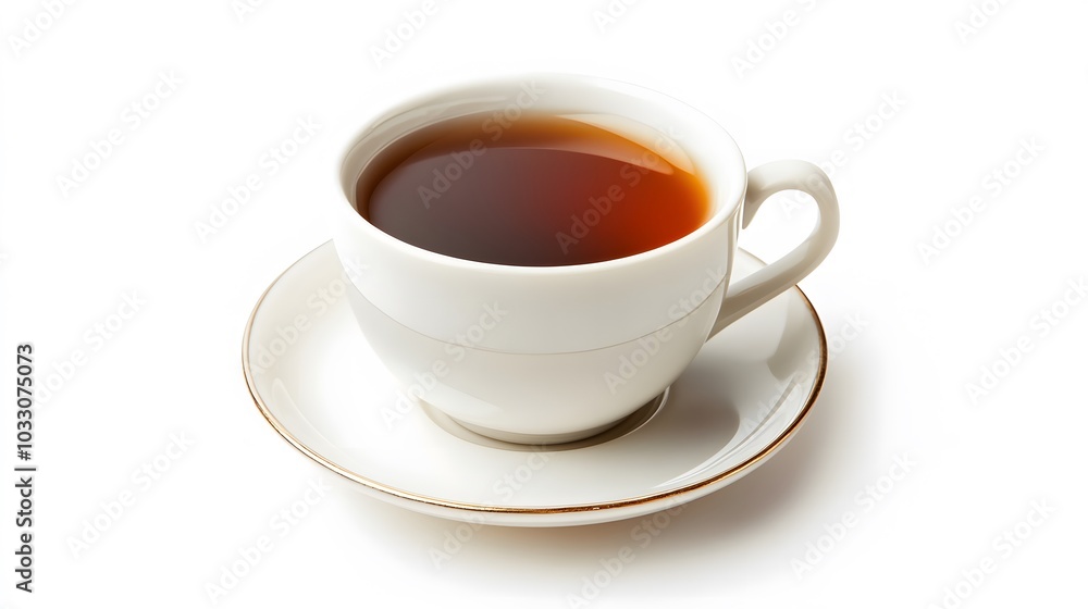 Cup of tea isolated on white background. Cup of tea isolated on white background.