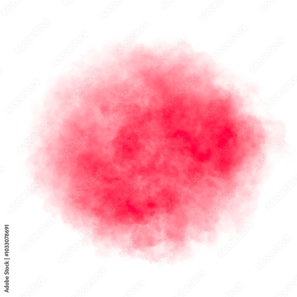 Red round abstract smoke Red round abstract smoke