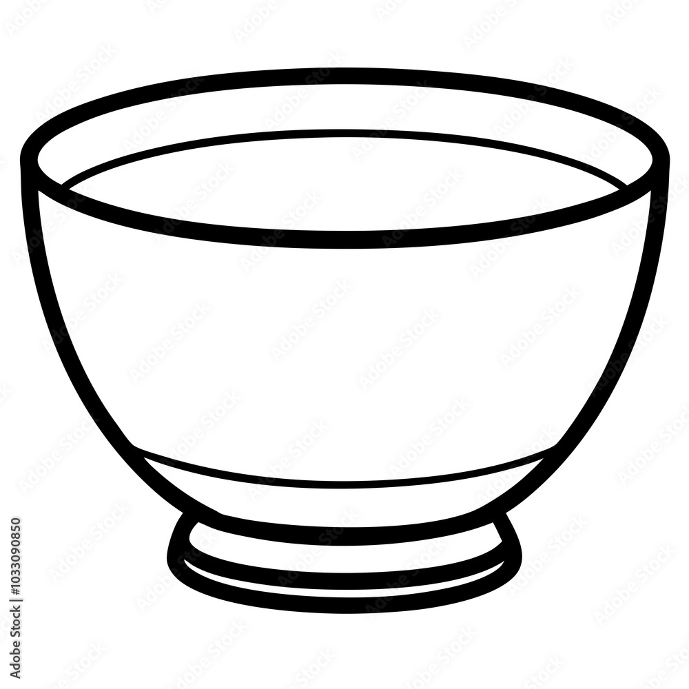 sketch of a bowl sketch of a bowl