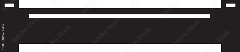 Pipeline Glyph Icon Pipeline Glyph Icon