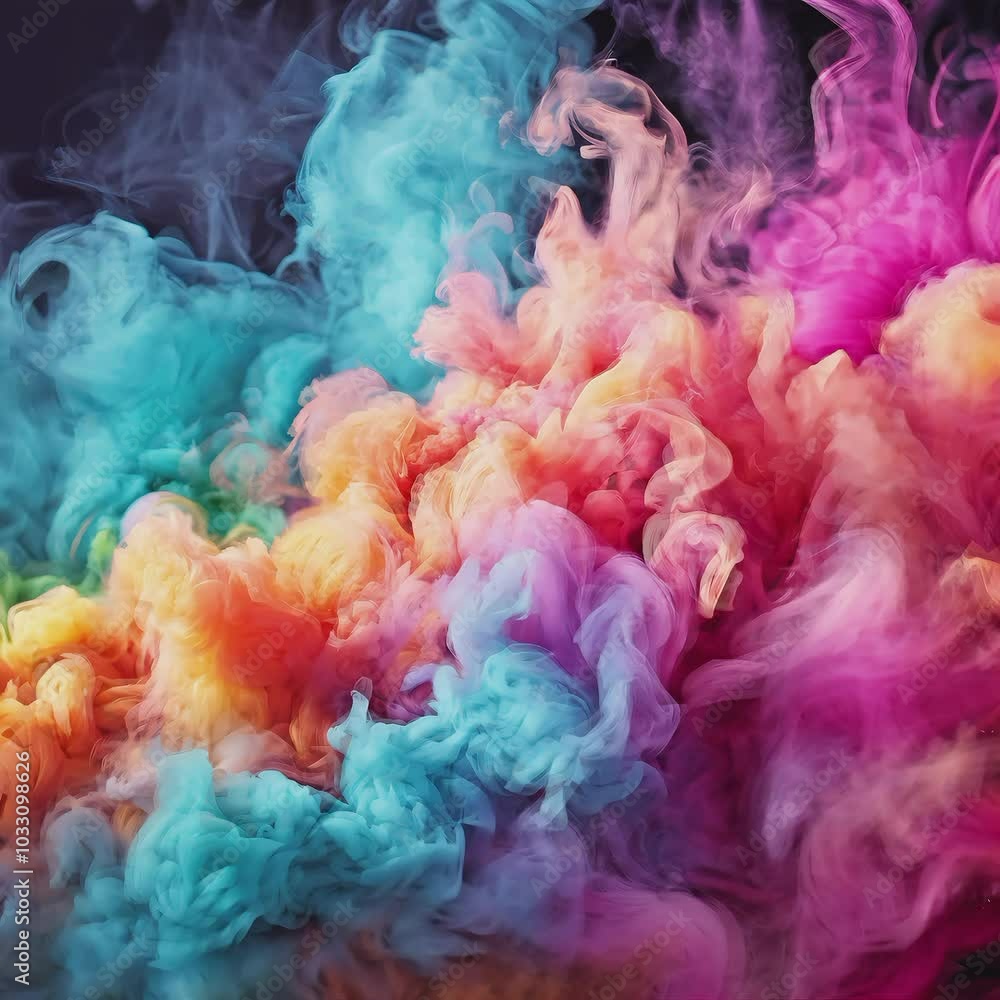 Abstract Colored Smoke motion animation Abstract Colored Smoke motion animation