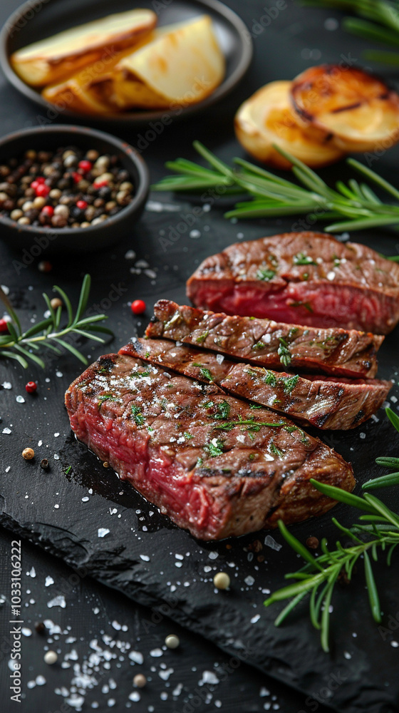 Exquisite gourmet steak Exquisite gourmet steak