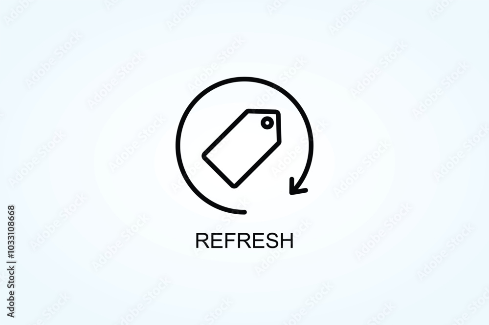 Refresh Vector Or Logo Sign Symbol Illustration Refresh Vector Or Logo Sign Symbol Illustration