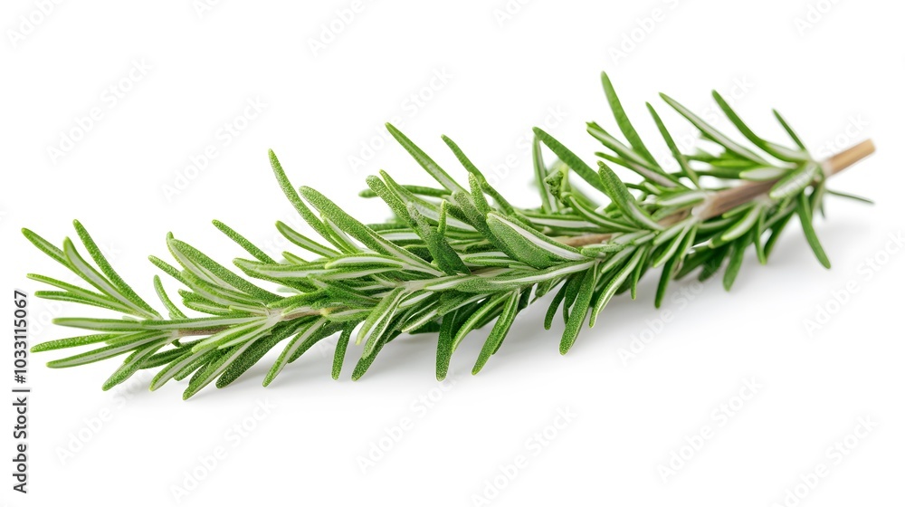 Rosemary isolated on white background. Rosemary isolated on white background.