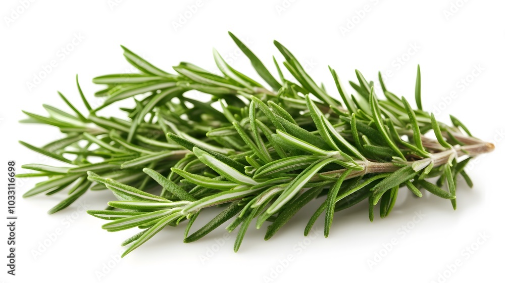 Rosemary isolated on white background. Rosemary isolated on white background.