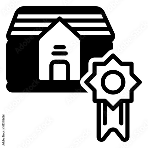 Property icon, glyph icon style