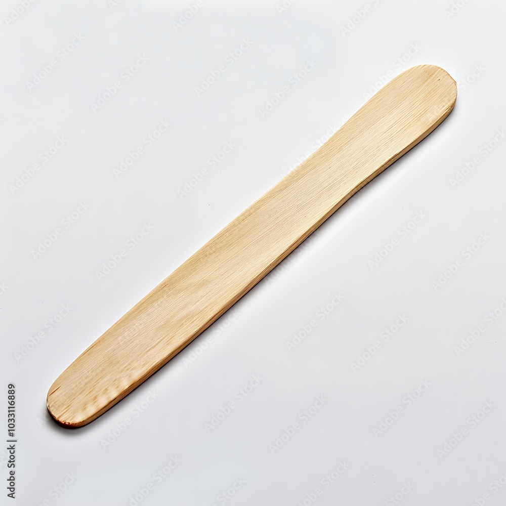 Tongue depressor isolated on white background. Tongue depressor isolated on white background.