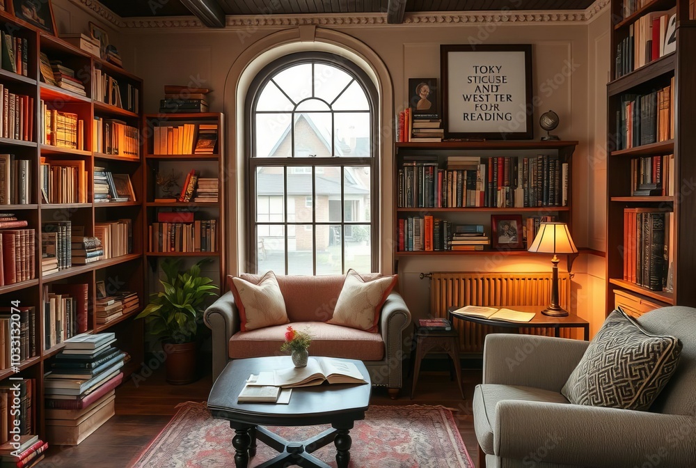 Create a cozy literary space with classic book decor vintage she Create a cozy literary space with classic book decor vintage she