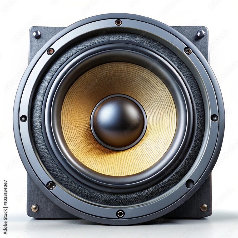 speaker isolated on white background speaker isolated on white background