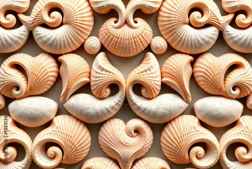 Seashell patterns ∼ The pattern of seashells can resemble the Seashell patterns ∼ The pattern of seashells can resemble the