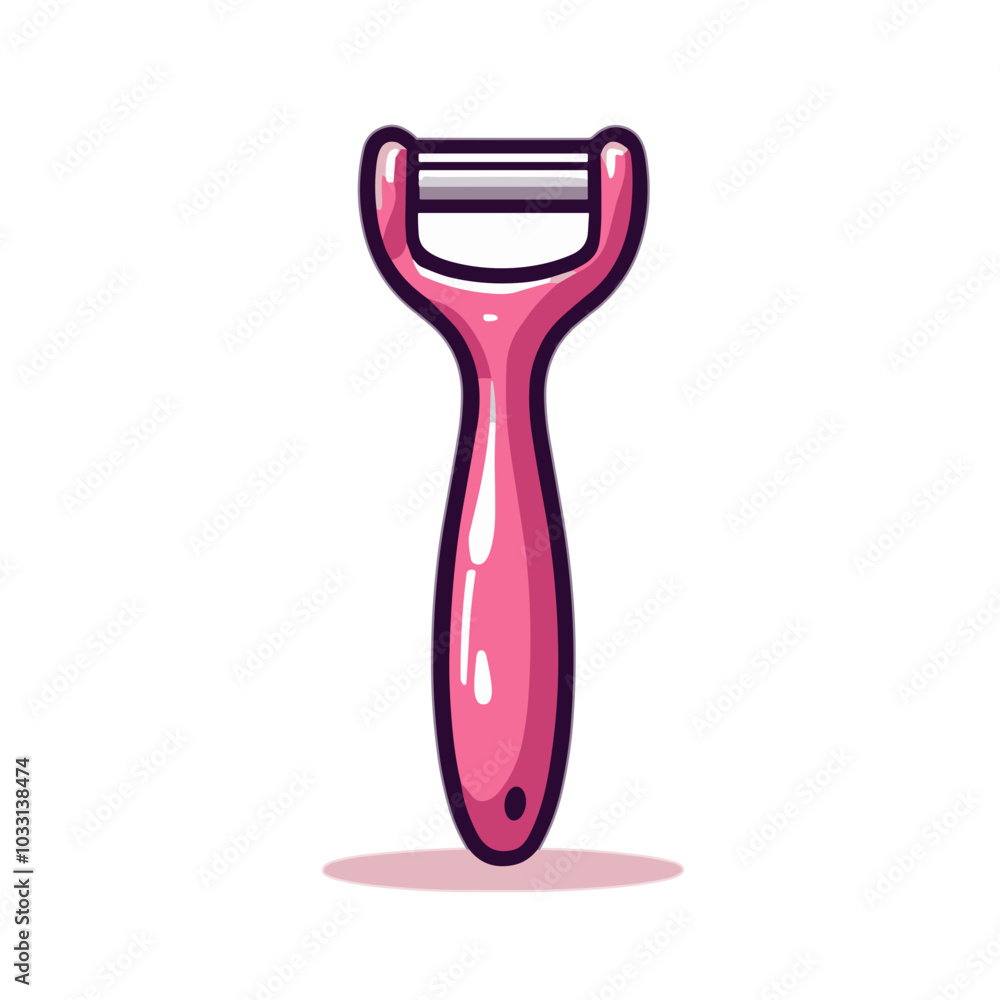 Vector razor illustration, shaving tool icon Vector razor illustration, shaving tool icon
