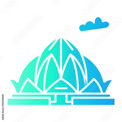 lotus temple icon