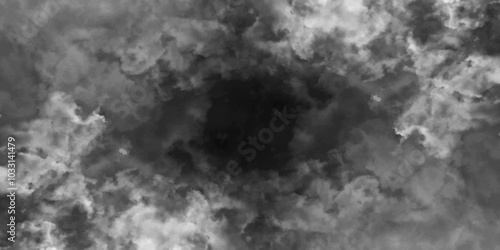 Abstract smoke on black and Fog background. Isolated black background. fume overlay design and smoky effect for photos design.	