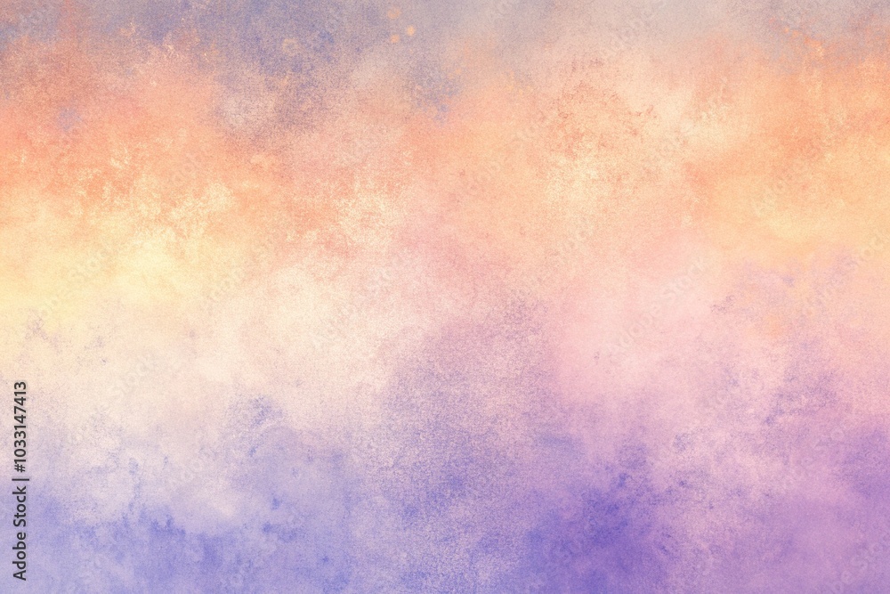 Naklejka premium Light Lavender and Pale Peach Gradient Background