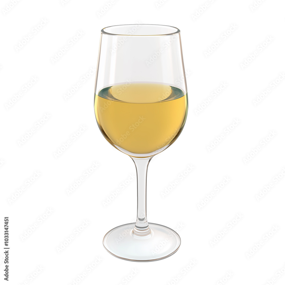 3d rendering icon a glass of white wine illustration png. cartoon minimal style on transparent isolated background. 3d rendering icon a glass of white wine illustration png. cartoon minimal style on transparent isolated background.