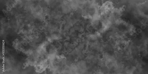 Abstract smoke on black and Fog background. Isolated black background. fume overlay design and smoky effect for photos design.	