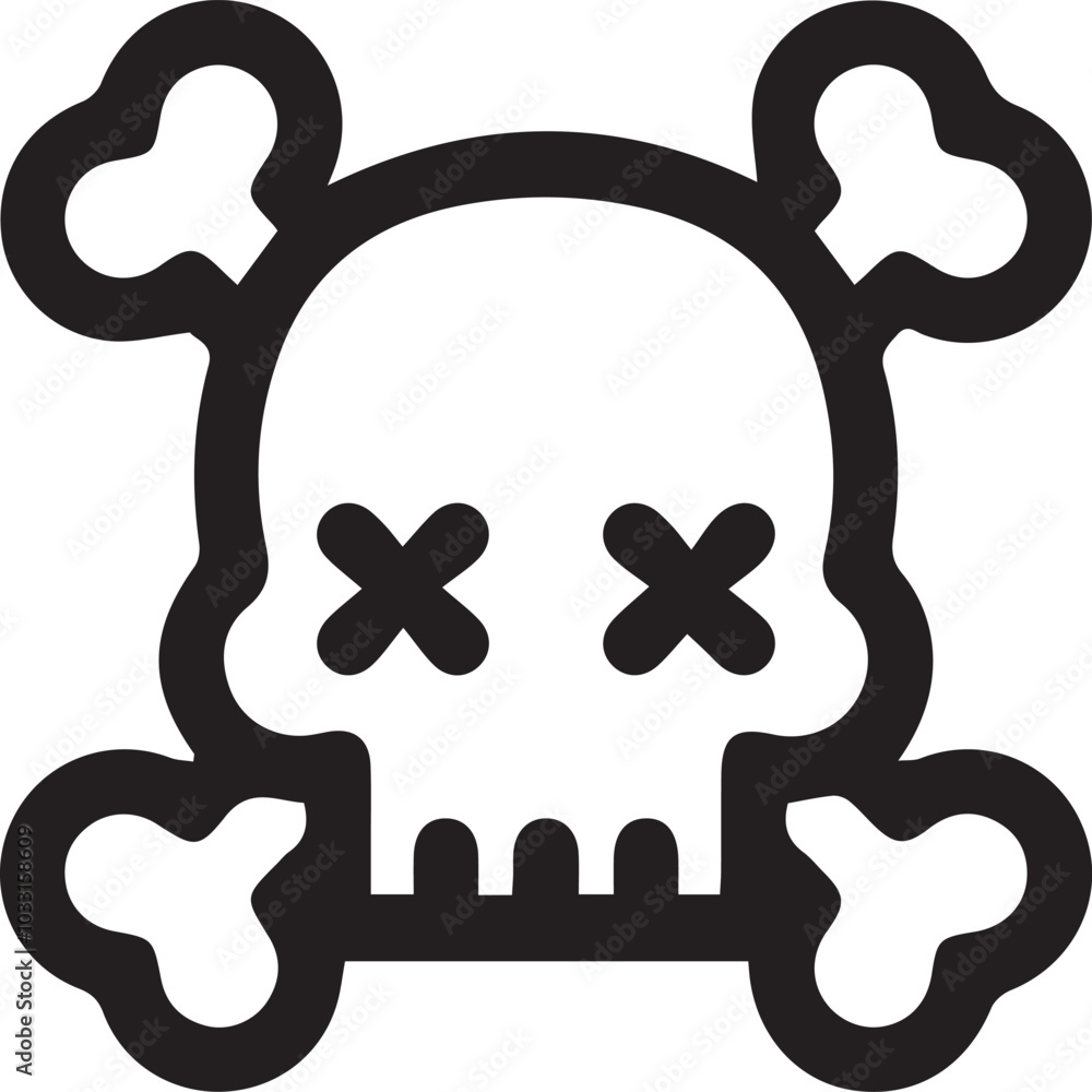 Skull icon symbol vector image illustration
Skull icon symbol vector image illustration