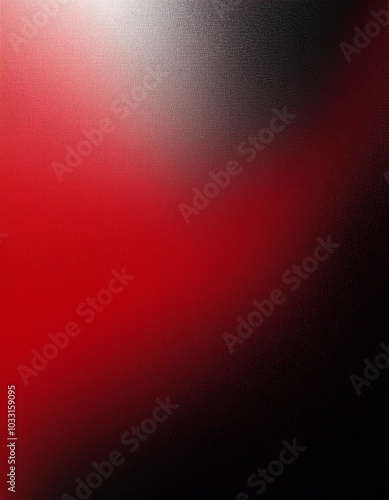 Bold digital design element with a red and black gradient and a white overlay