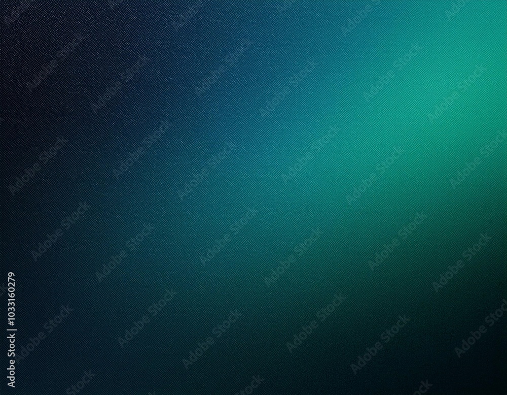 Obraz premium Moody digital design element featuring a dark teal to black gradient with a spotlight