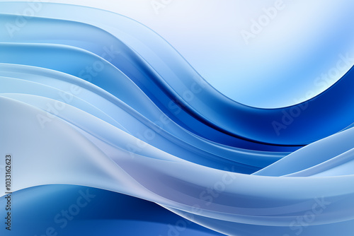 Abstract blue color background,Dynamic shapes composition
