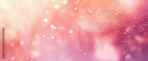 Pink & yellow bokeh background