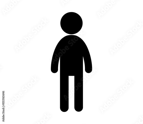 シンプルなピクトグラムのアイコン
