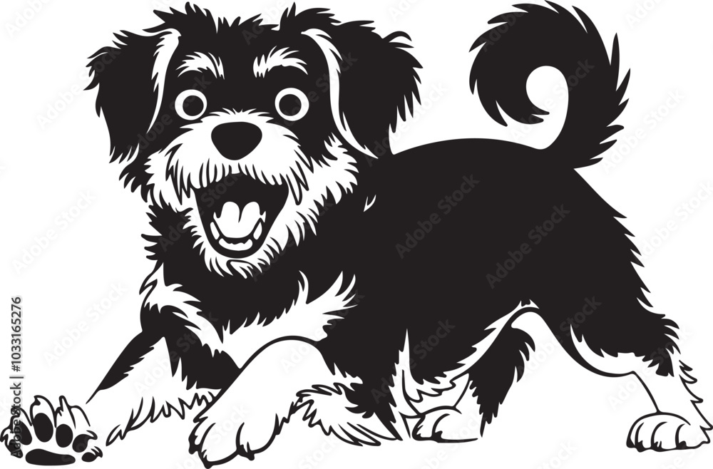 Fototapeta premium dog vector