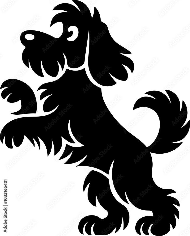 Fototapeta premium dog vector