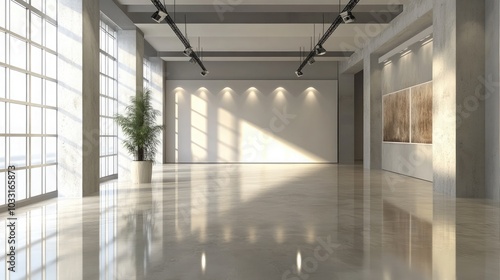 Wallpaper Mural Modern Minimalist Interior with Natural Light Torontodigital.ca