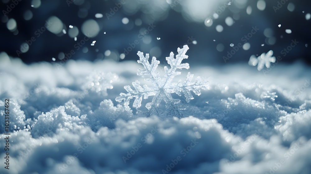 Snow. Realistic snow overlay background. Snowfall, snowflakes in different shapes and forms Snow. Realistic snow overlay background. Snowfall, snowflakes in different shapes and forms