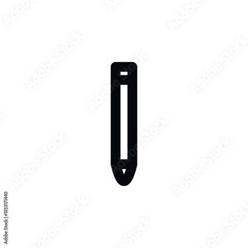 simple Icon pencilvector illustration. pencil to school photo