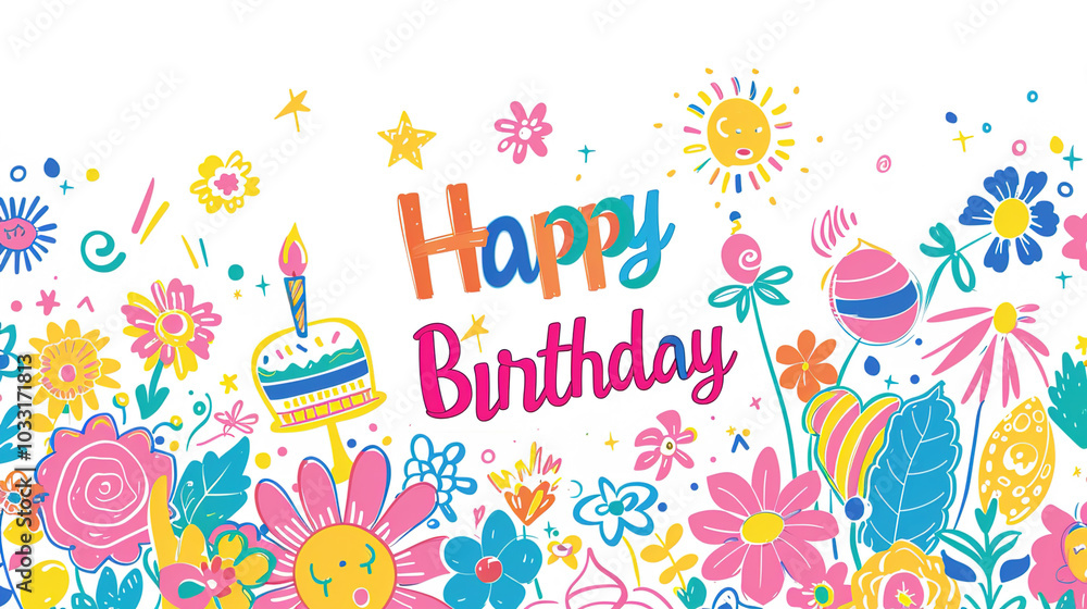 card with flowers,happy birthday card with flowers,happy birthday