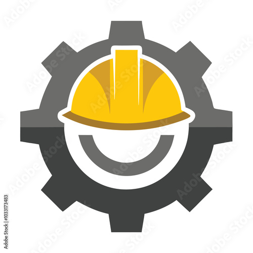 construction helmet icon