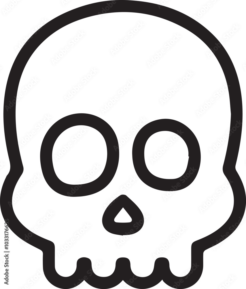 Skull icon symbol vector image illustration
Skull icon symbol vector image illustration