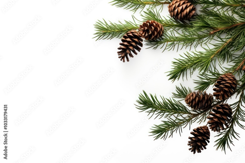 Tree pine fir branch. Tree pine fir branch.