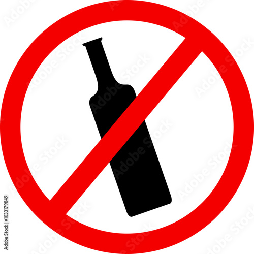 No drink Alcohol Icon
