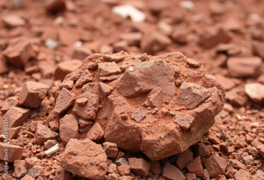 Bauxite A sedimentary rock formed from the weathering of aluminu Bauxite A sedimentary rock formed from the weathering of aluminu