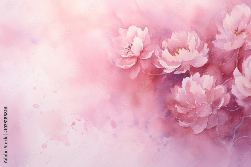 Fototapeta premium Background peony backgrounds blossom flower.