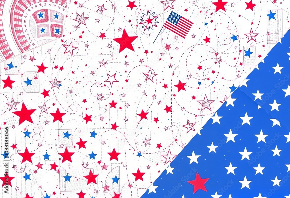 Patriotic paper Paper featuring patriotic designs colors and mot Patriotic paper Paper featuring patriotic designs colors and mot