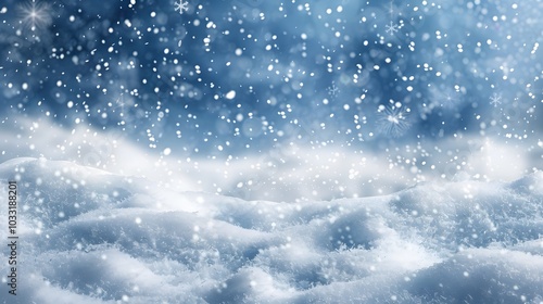 Wallpaper Mural Snow. Realistic snow overlay background. Snowfall, snowflakes in different shapes and forms Torontodigital.ca