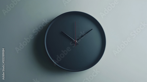 Sleek Minimalist Wall Clock for Sophisticated Interiors