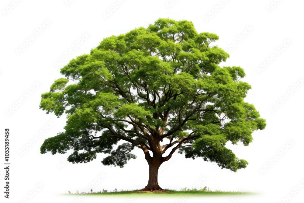 Obraz premium Cadar tree plant white background tranquility.
